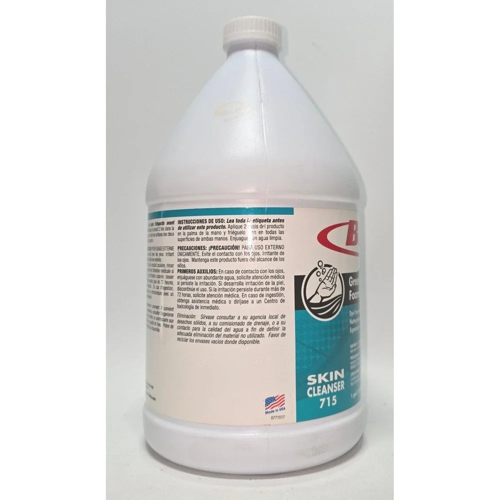 Betco Green Earth Clear Foaming Skin Cleanser 715 Fragrance Free 1 Gallon Refill